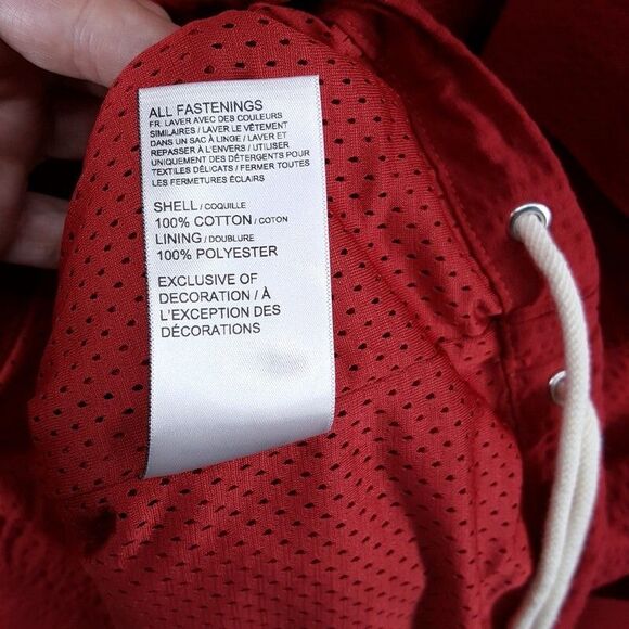 PUMA Jacket Mens XL Red Zip Up Windbreaker AC Milan MMQ Football Soccer Cricket - Picture 8 of 11